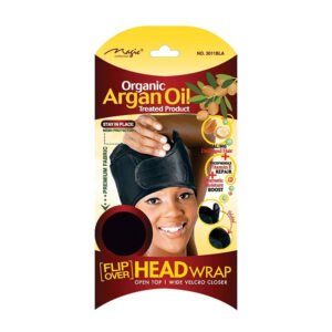 Magic Collection Argan Oil Treated Flip Over Head Wrap