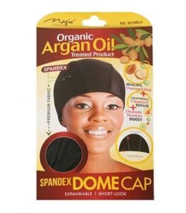 Magic Collection Organic Argan Oil Spandex Dome Cap