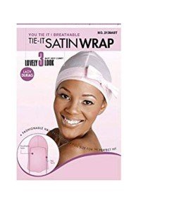 MAGIC COLLECTION TIE IT SATIN WRAP