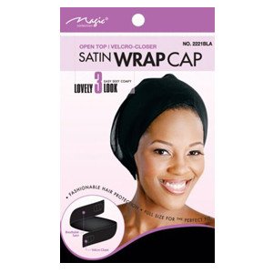 MAGIC COLLECTION SATIN WRAP CAP