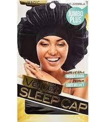Velvet Sleep Cap (Jumbo Plus)