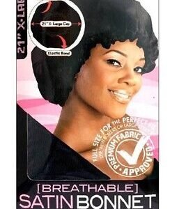 MAGIC COLLECTION BREATHABLE SATIN BONNET