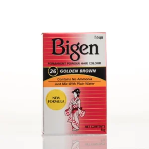 Bigen Permanent Powder Hair Color - 6 g (All Colours) 26 - Golden Brown