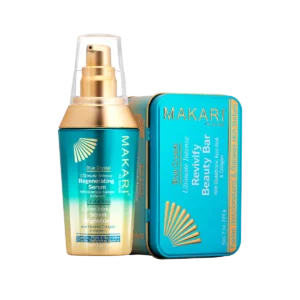 MAKARI - Blue Crystal Serum Soap Duo (2 pc set)