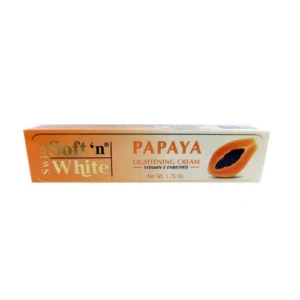 Swiss Soft n White Papaya Lightening Cream - 50g